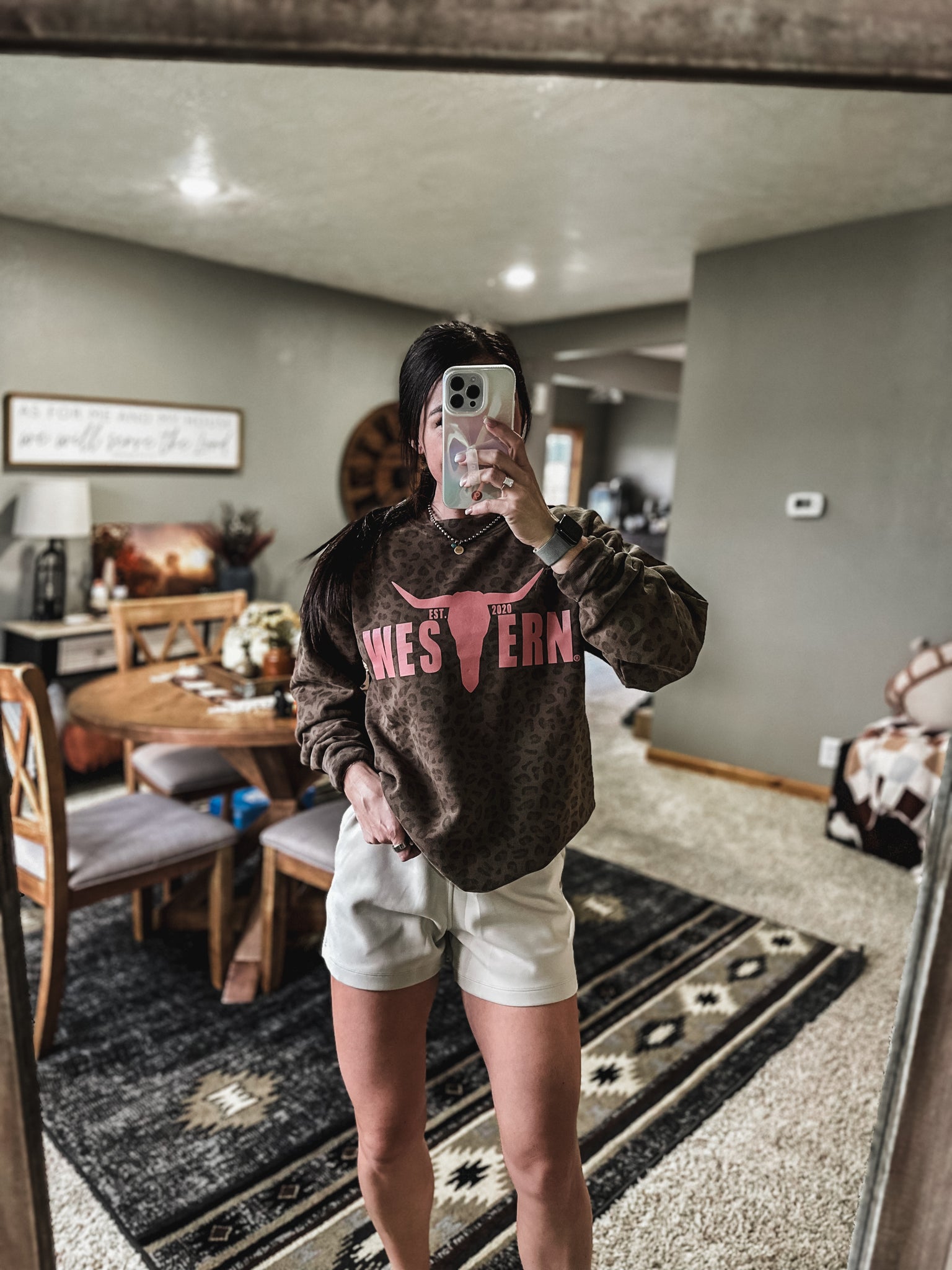 Brand Heavy Crew - Vintage Brown Leopard