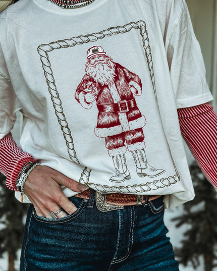 WTB Santa Oversized T - Ivory