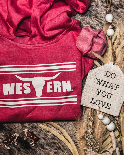 Brand Hoodie Toddler - Vintage Pink