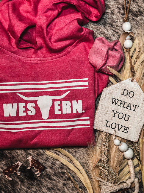 Brand Hoodie Toddler - Vintage Pink