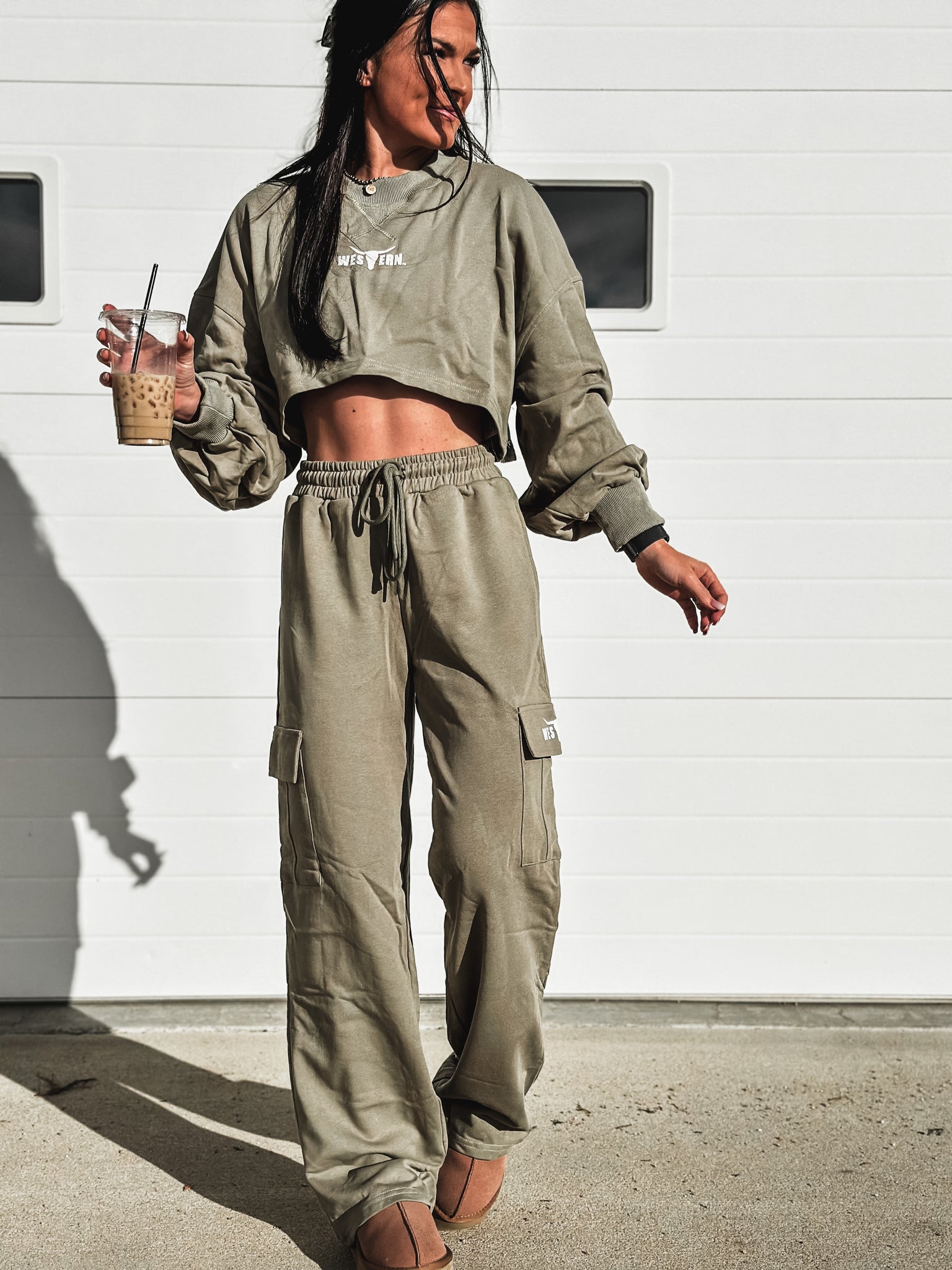 *DOORBUSTER* Brand Battleship Cargo Set - Olive