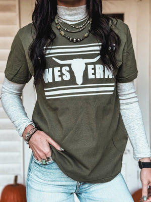 Brand T Army Green