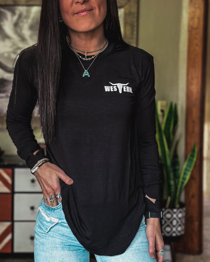 Brand Perfect Touch Athleisure Longsleeve - Black