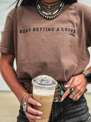 Busy Getting Coffee - Espresso