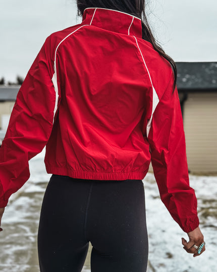 Brand Fast Pace Zip Jacket - Red