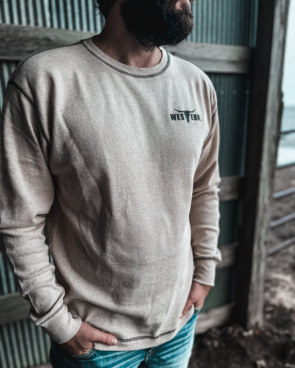 Brand Men’s Thermal Longsleeve - Oatmeal