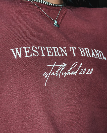 Brand Classic Crew - Rustic Red