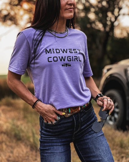 Midwest Cowgirl - Dark Lavender