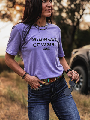 Midwest Cowgirl - Dark Lavender