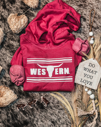 Brand Hoodie Toddler - Vintage Pink