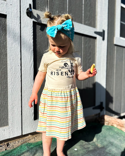 Brand Bella Sunny Stripes Jersey Dress - He is Risen