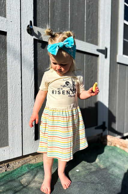 Brand Bella Sunny Stripes Jersey Dress - He is Risen