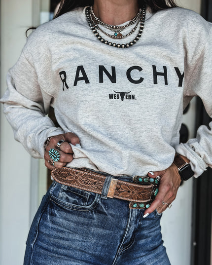 R A N C H Y Crew - Oatmeal
