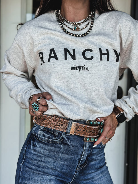 R A N C H Y Crew - Oatmeal