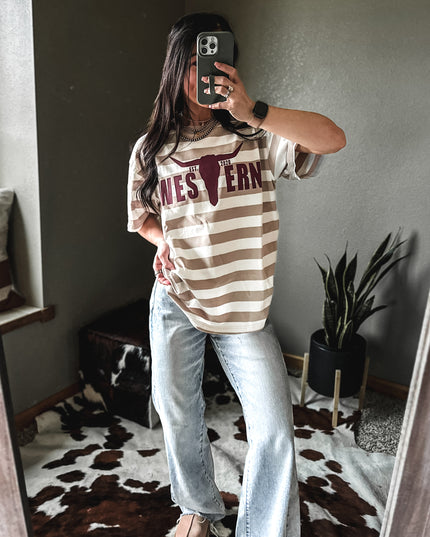 Brand Vintage Dock Stripe T