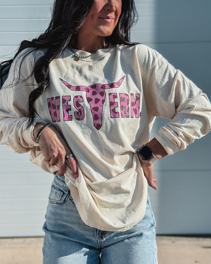 Brand Logo Berries Ivory Longsleeve