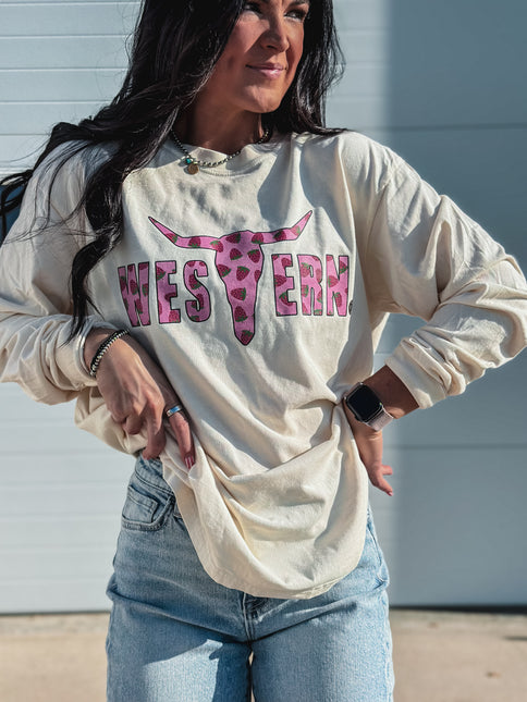 Brand Logo Berries Ivory Longsleeve