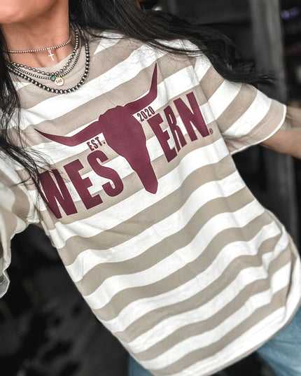 Brand Vintage Dock Stripe T