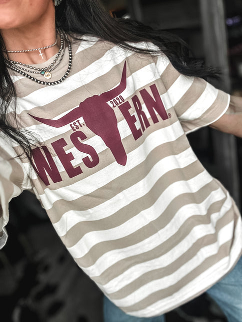 Brand Vintage Dock Stripe T