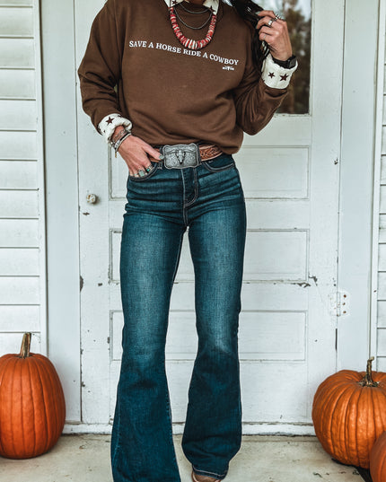 Save a Horse Crew - Brown