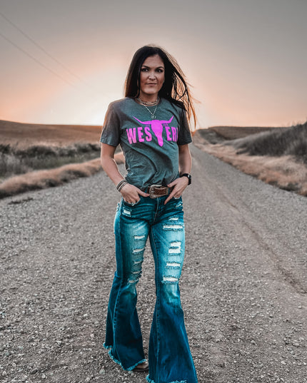 Brand Revamp T Pink/Grey