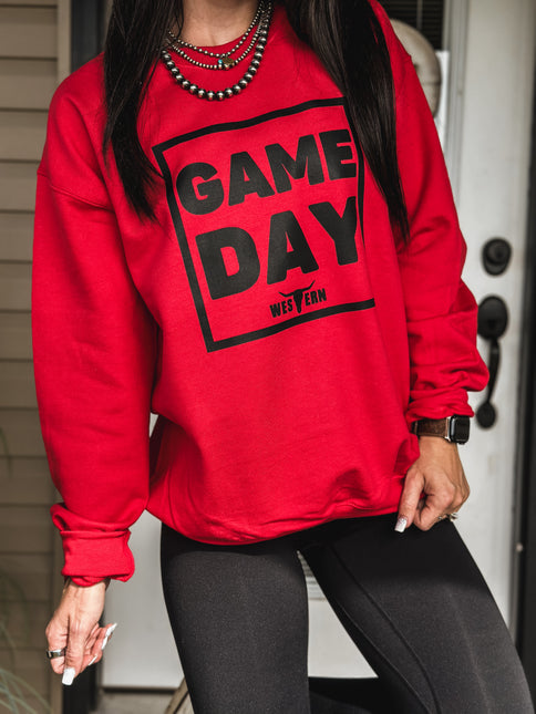 GAME DAY Crew - Red