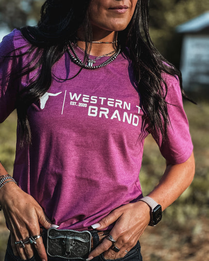 Western T Brand | Logo - Electric Purple