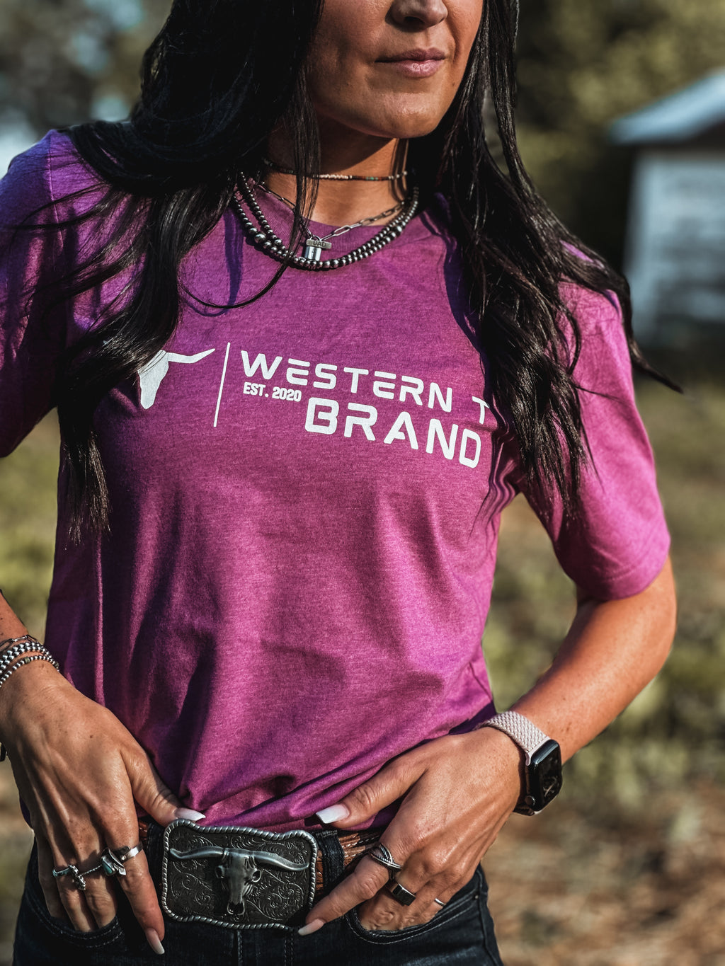 Western T Brand | Logo - Electric Purple