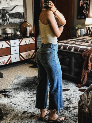 The Delilah Crop Jean