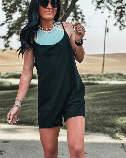 Brand Brunch'n Romper - Black