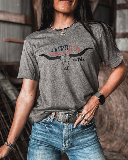 Longhorn America - Grey