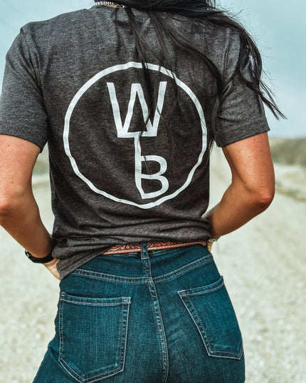 Circle Brand T - Charcoal