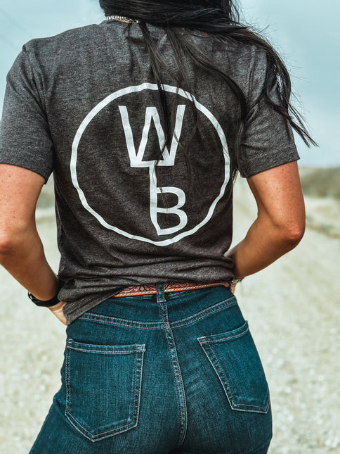 Circle Brand T - Charcoal