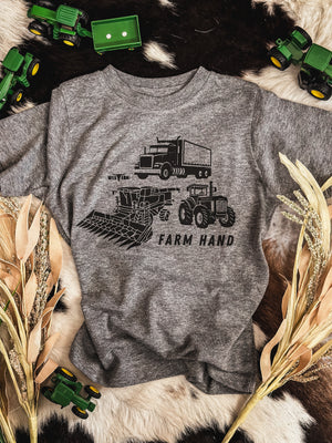 Farm Hand T Toddler - Grey