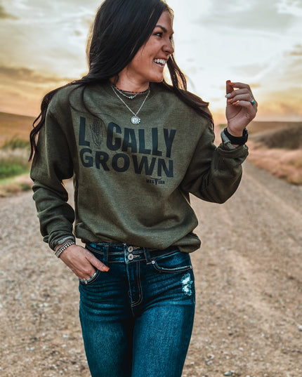 Locally Grown Crew - Olive