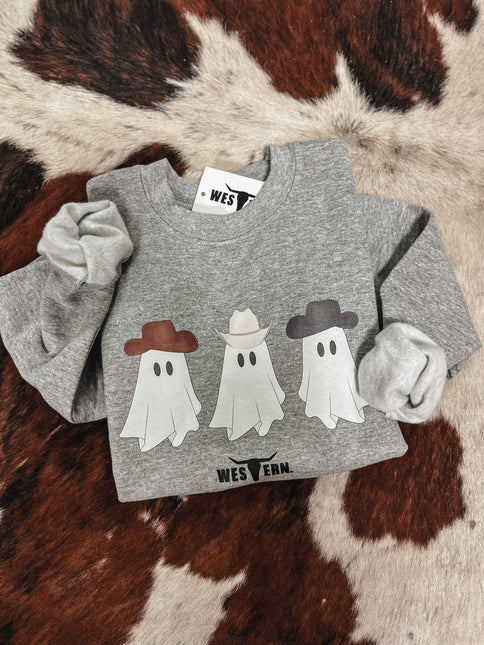 Ghost Cowboys Youth Crew - Grey