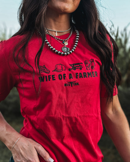 Wife of a Farmer - Red