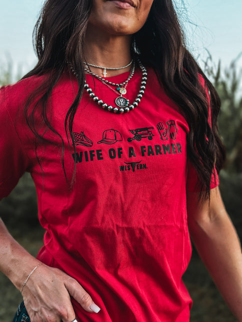 Wife of a Farmer - Red