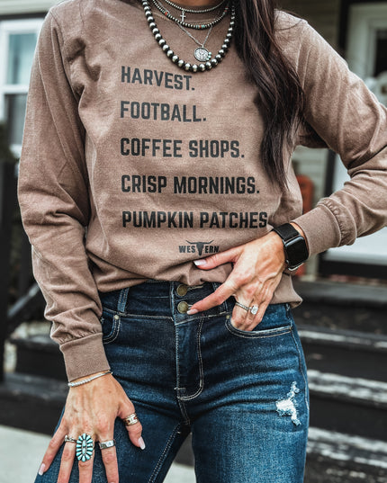 Best of Fall Longsleeve - Brown