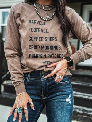 Best of Fall Longsleeve - Brown
