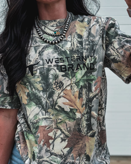 Western T Brand | Logo - Crisp Woods Camo