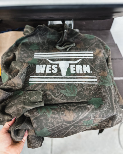 Brand Hoodie - Dark Deadwood Camo