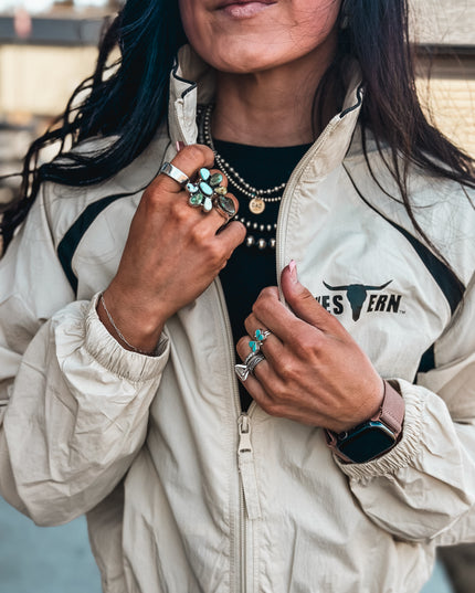 Brand Fast Pace Zip Jacket - Khaki