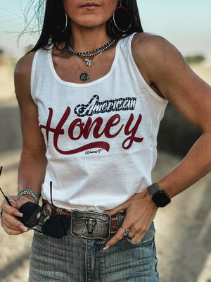 American Honey Tank - White