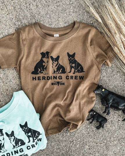 Herding Crew T Toddler - Brown