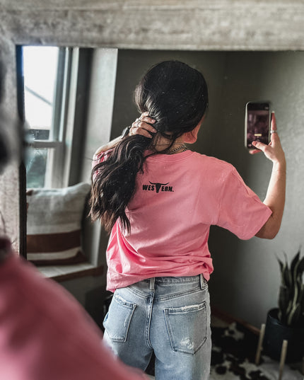 Iced Coffee T - Candy Pink