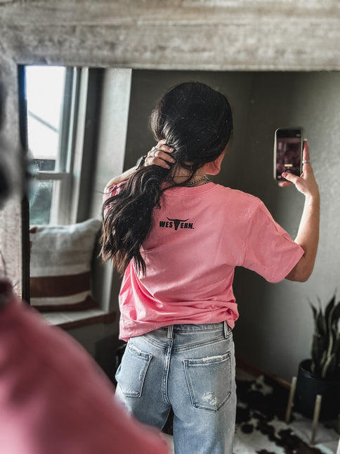 Iced Coffee T - Candy Pink