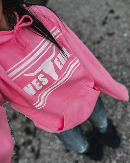 Brand Hoodie Cosmic Pink