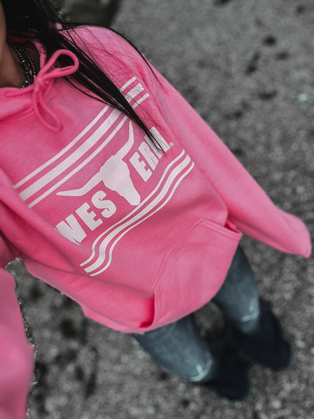 Brand Hoodie Cosmic Pink