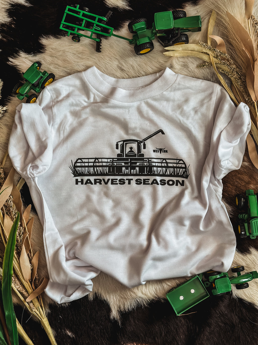 Harvest Season T Youth - White